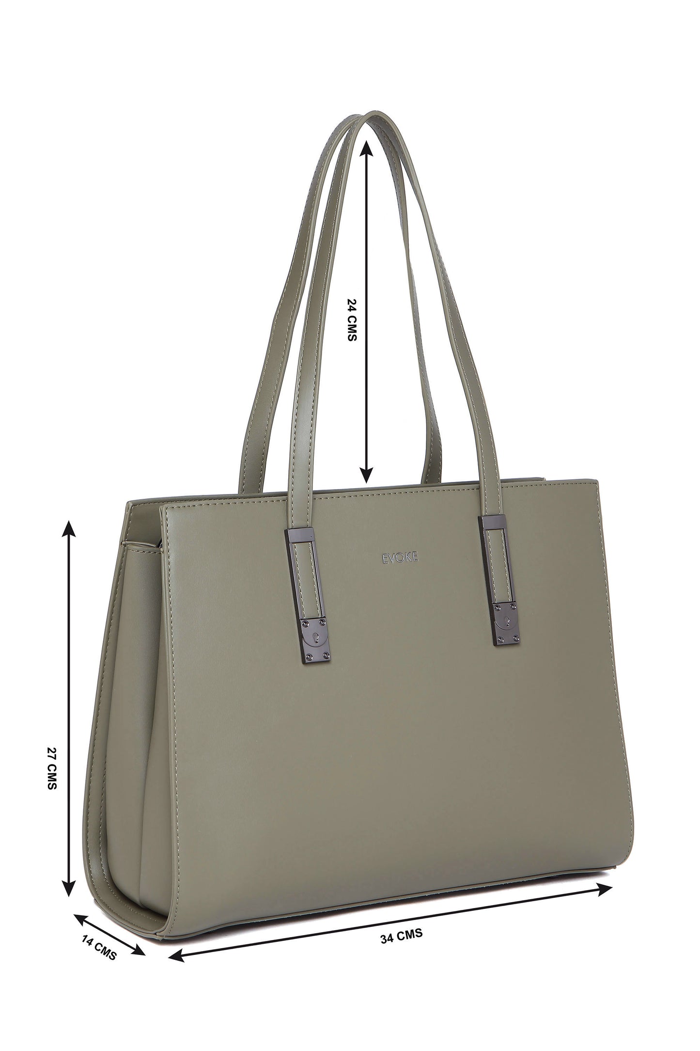 THE AURA STRUCTURED SHOULDER BAG 13237 NEUTRAL TAN