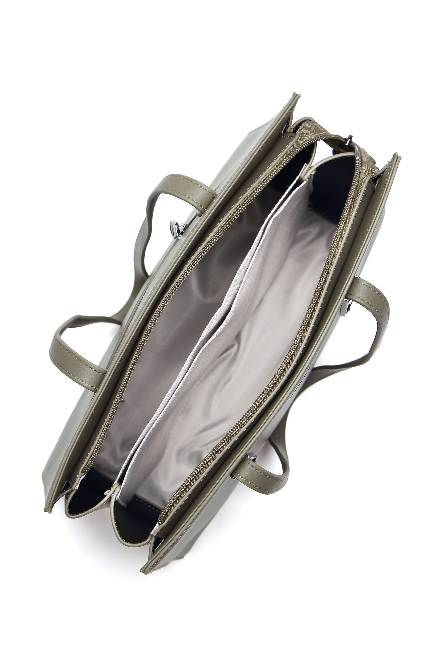 THE AURA STRUCTURED SHOULDER BAG 13237 NEUTRAL TAN