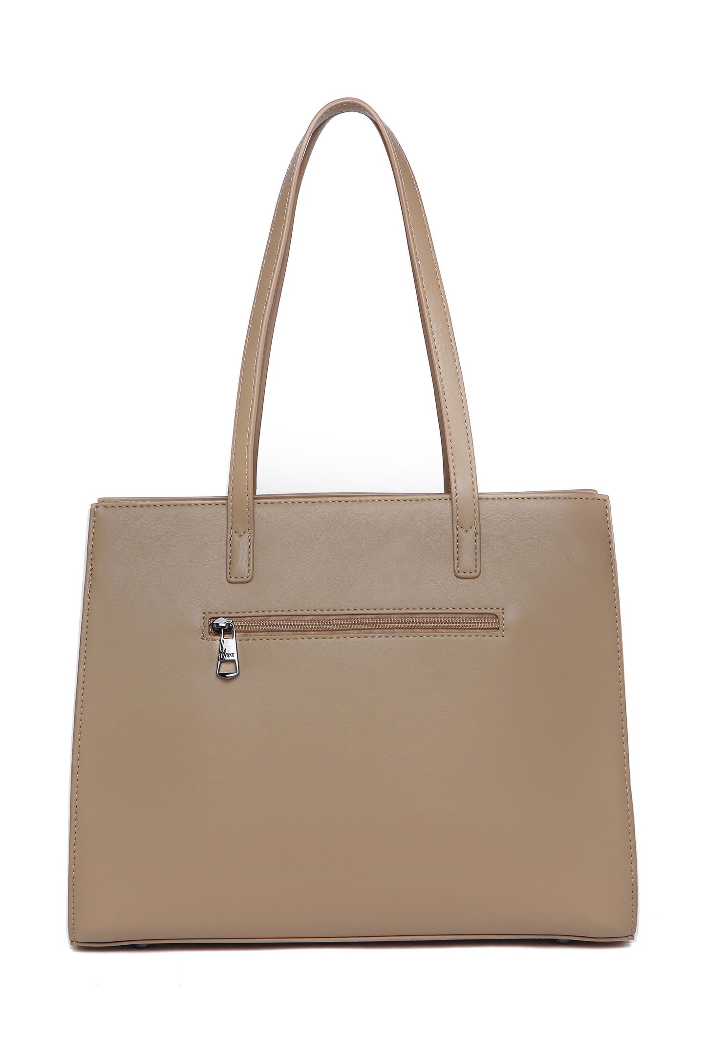 THE AURA STRUCTURED SHOULDER BAG 13237 NEUTRAL TAN