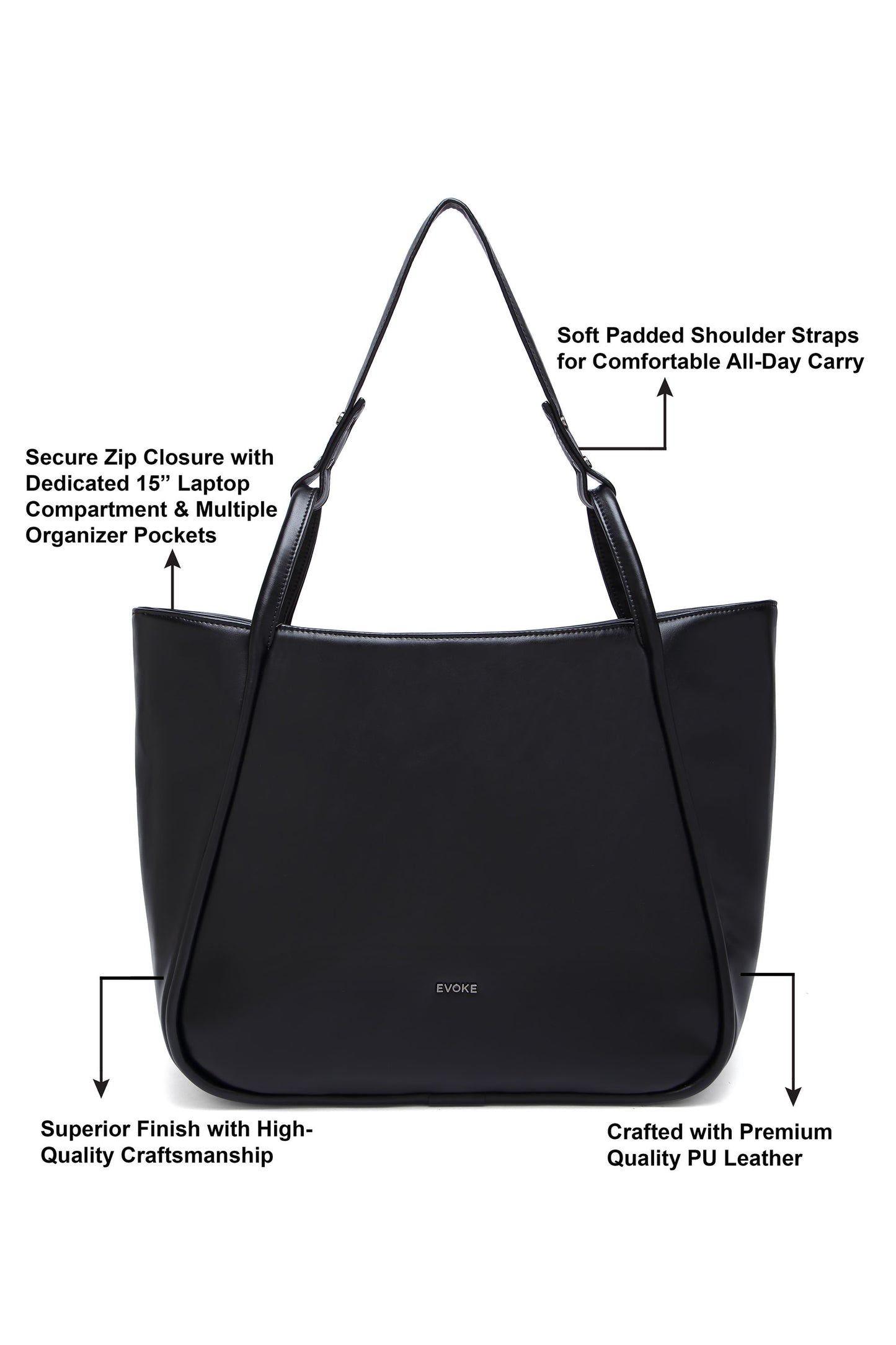 Evoke Elysian Tote 2183 Moss Green