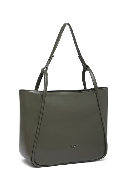 Evoke Elysian Tote 2183 Moss Green