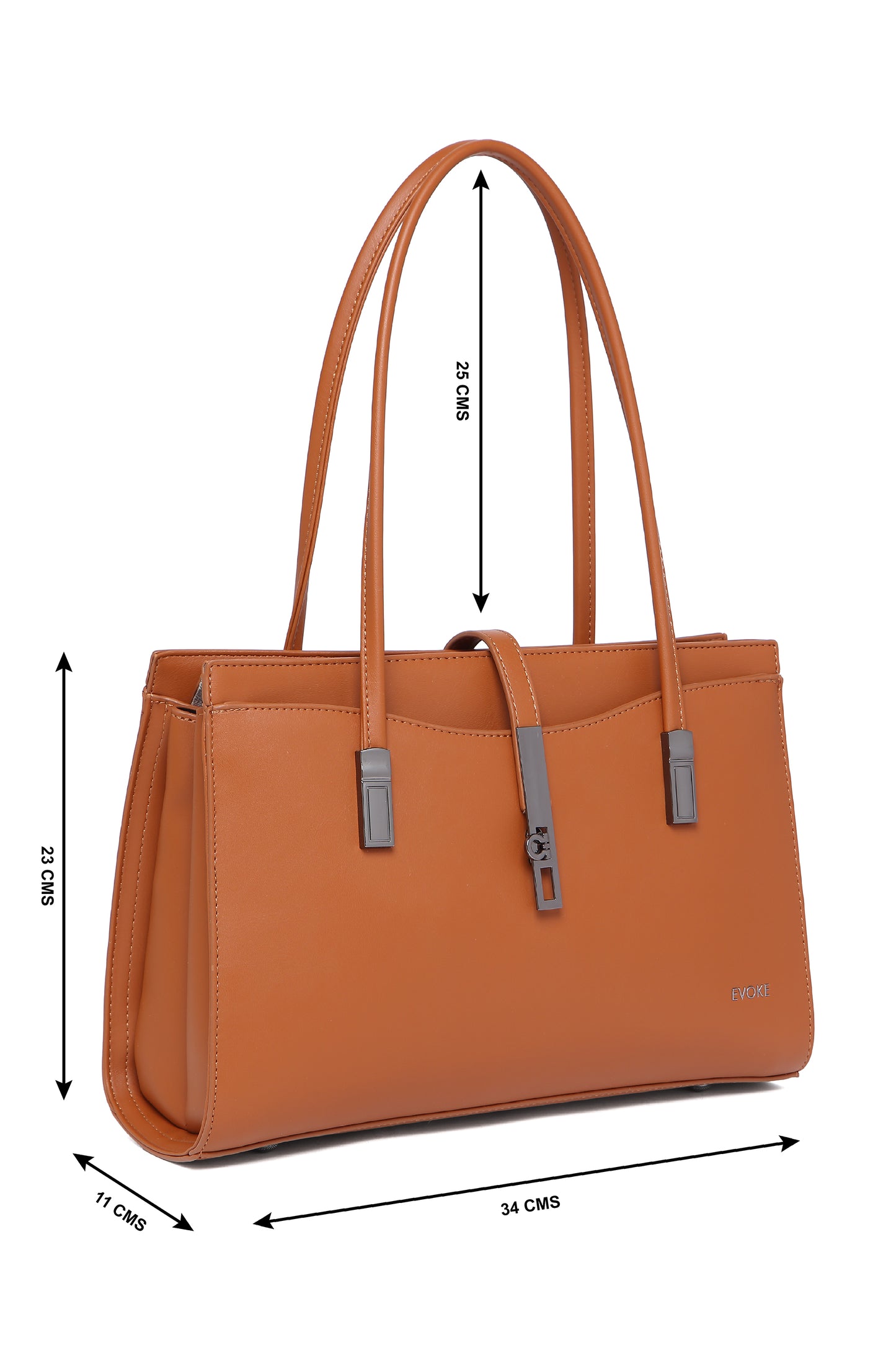 CLEO SHOULDER BAG AMBER RUST