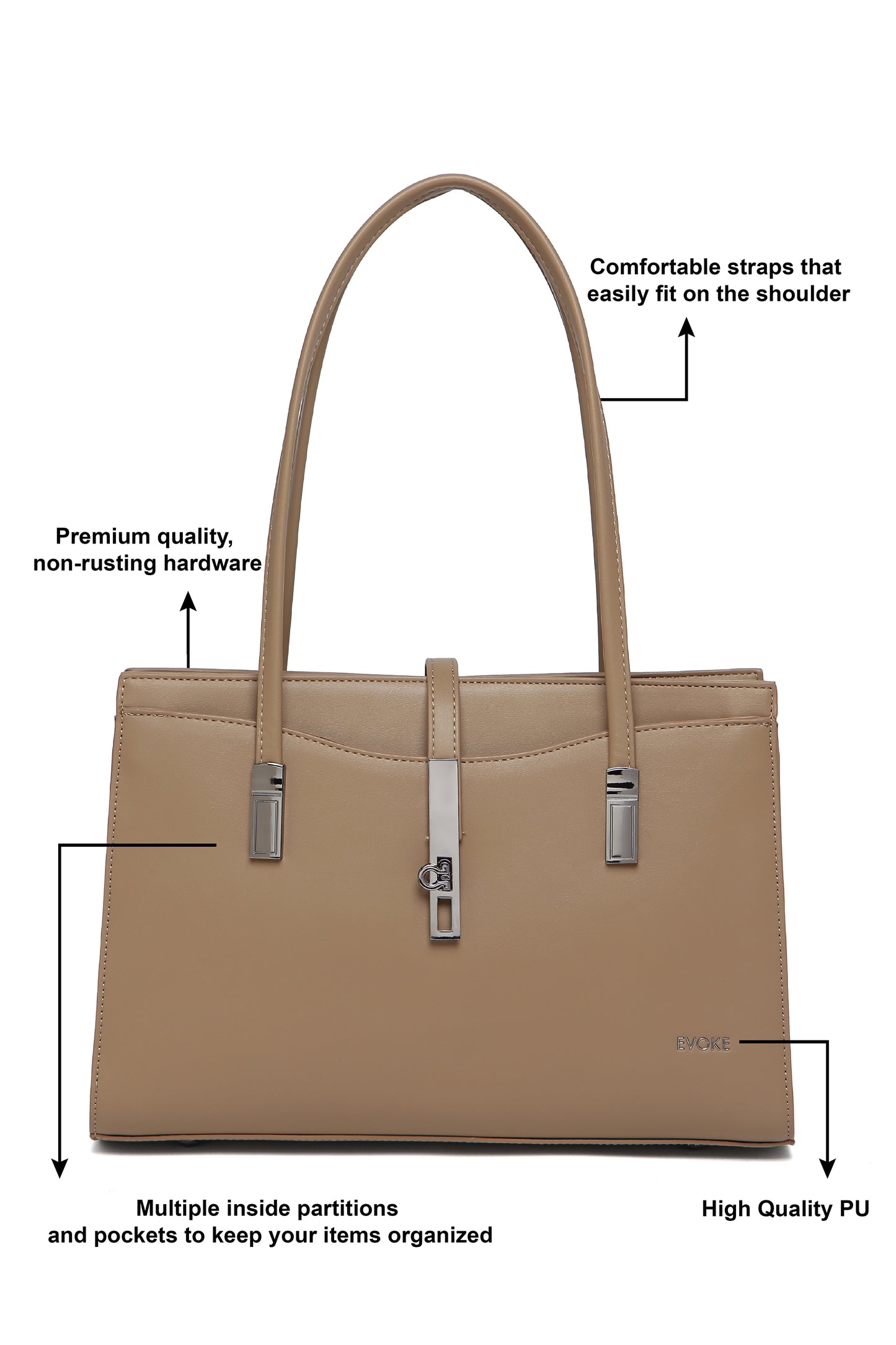 CLEO SHOULDER BAG AMBER RUST