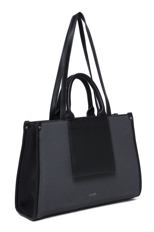 EVOKE URBANE LUXE TOTE – 246 BLACK