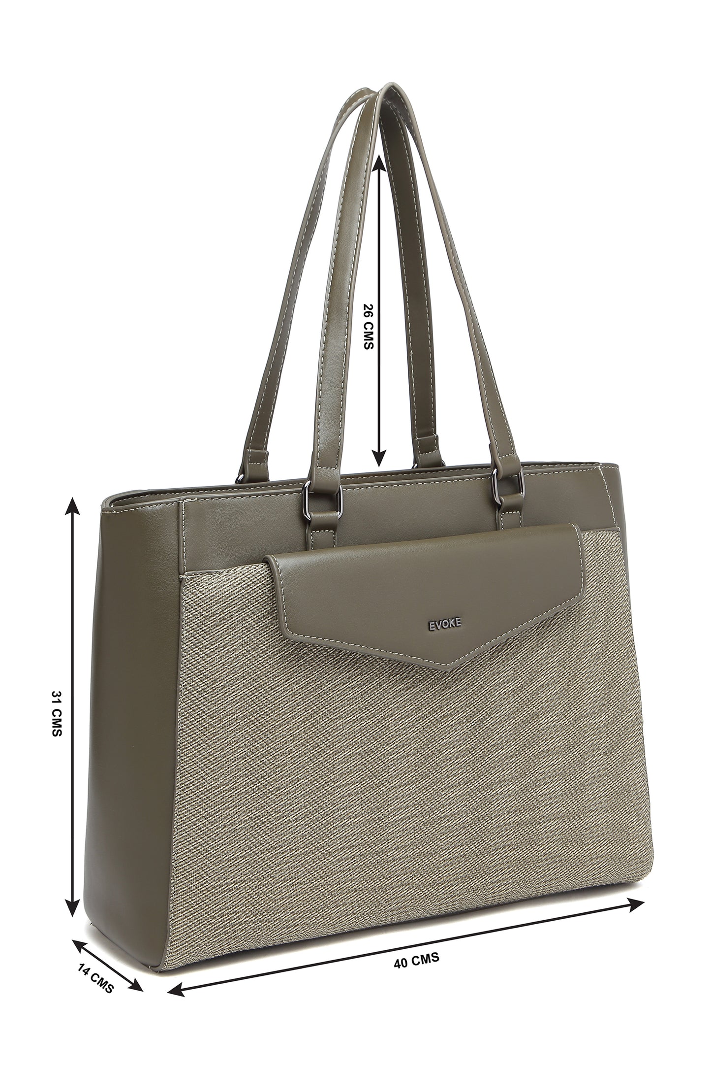 HYPE HUSTLE TOTE 253 FOREST GREEN