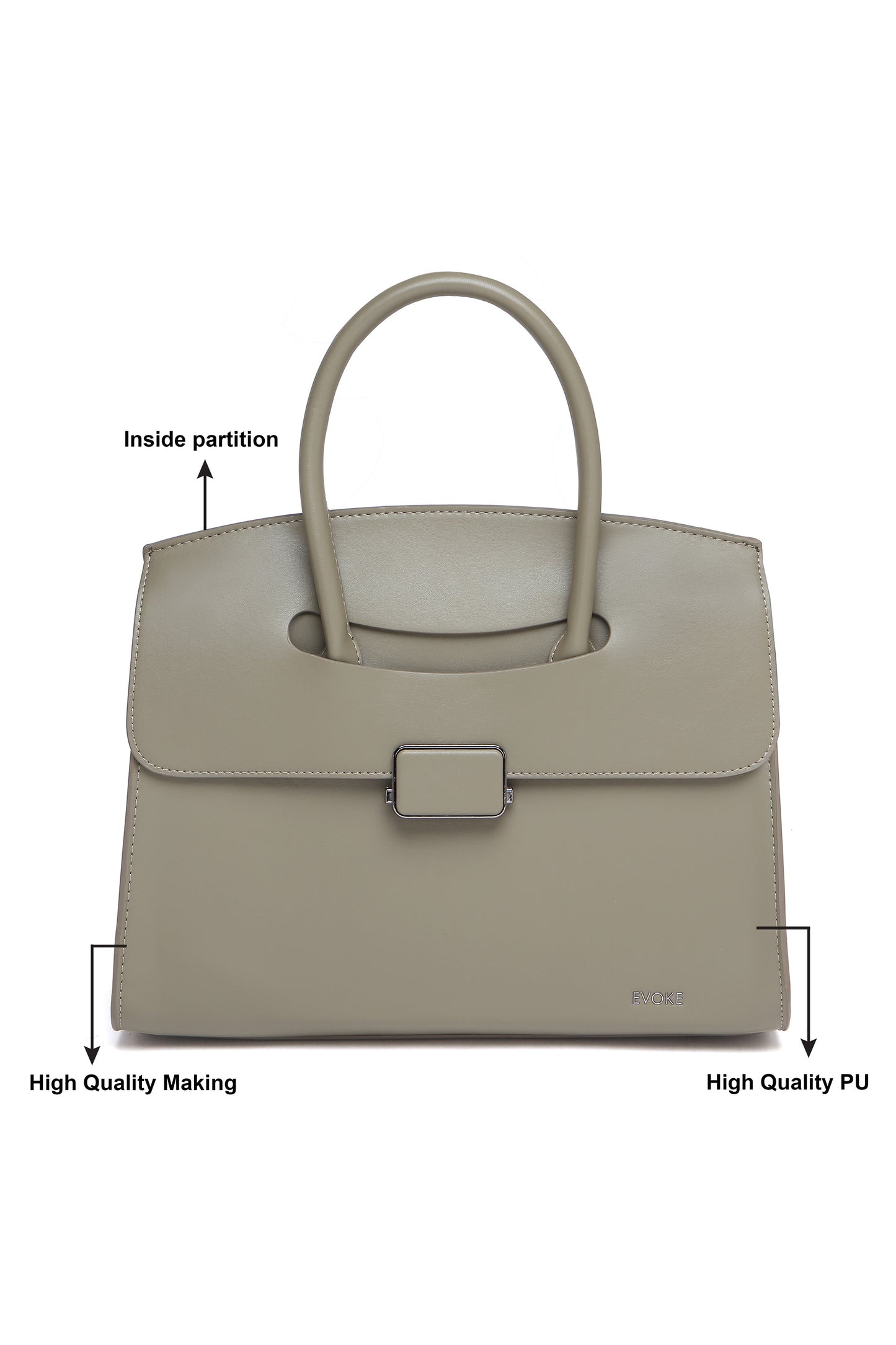 THE REGENT SATCHEL 258 ASH GRAY