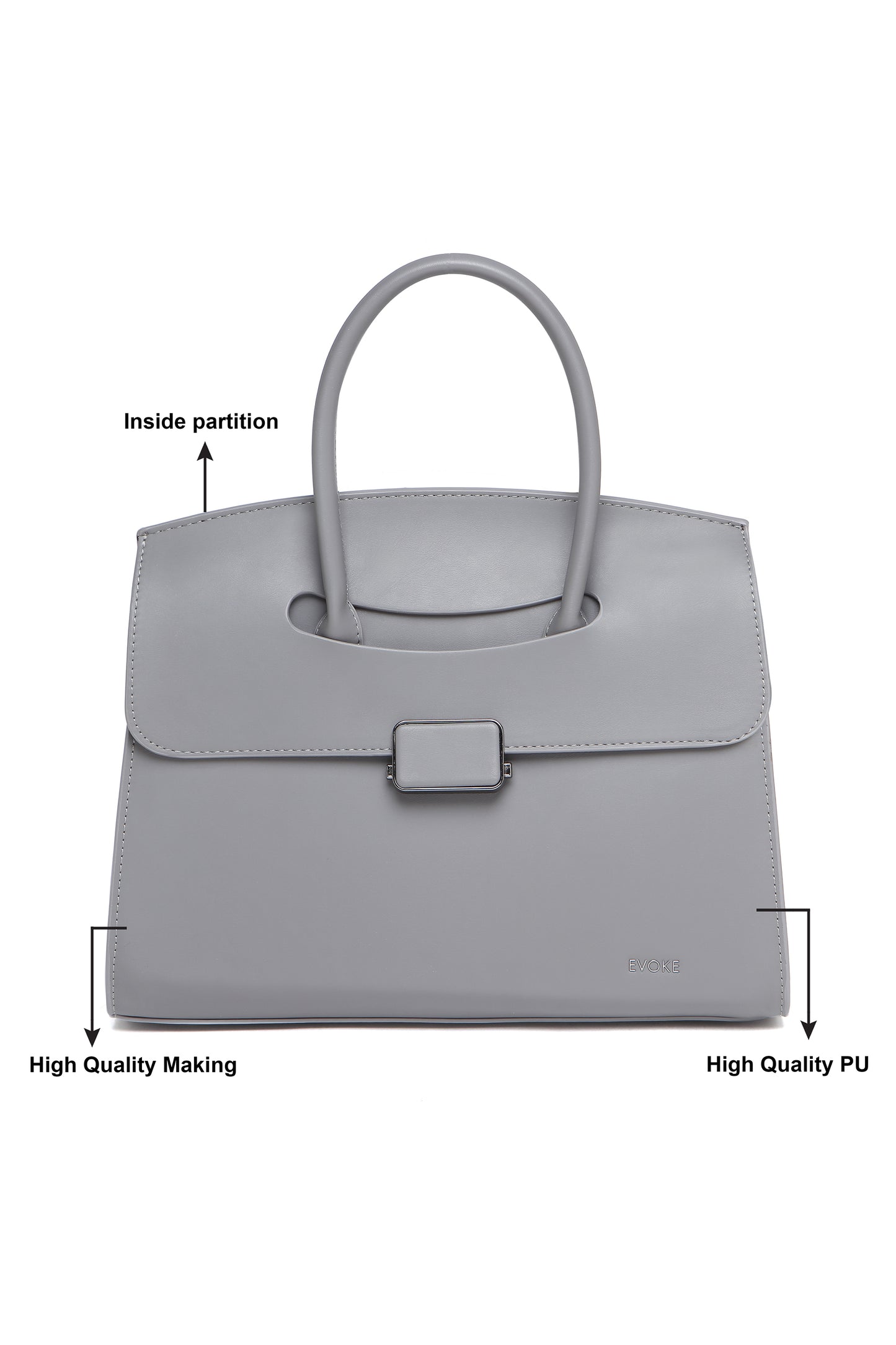 THE REGENT SATCHEL 258 ASH GRAY