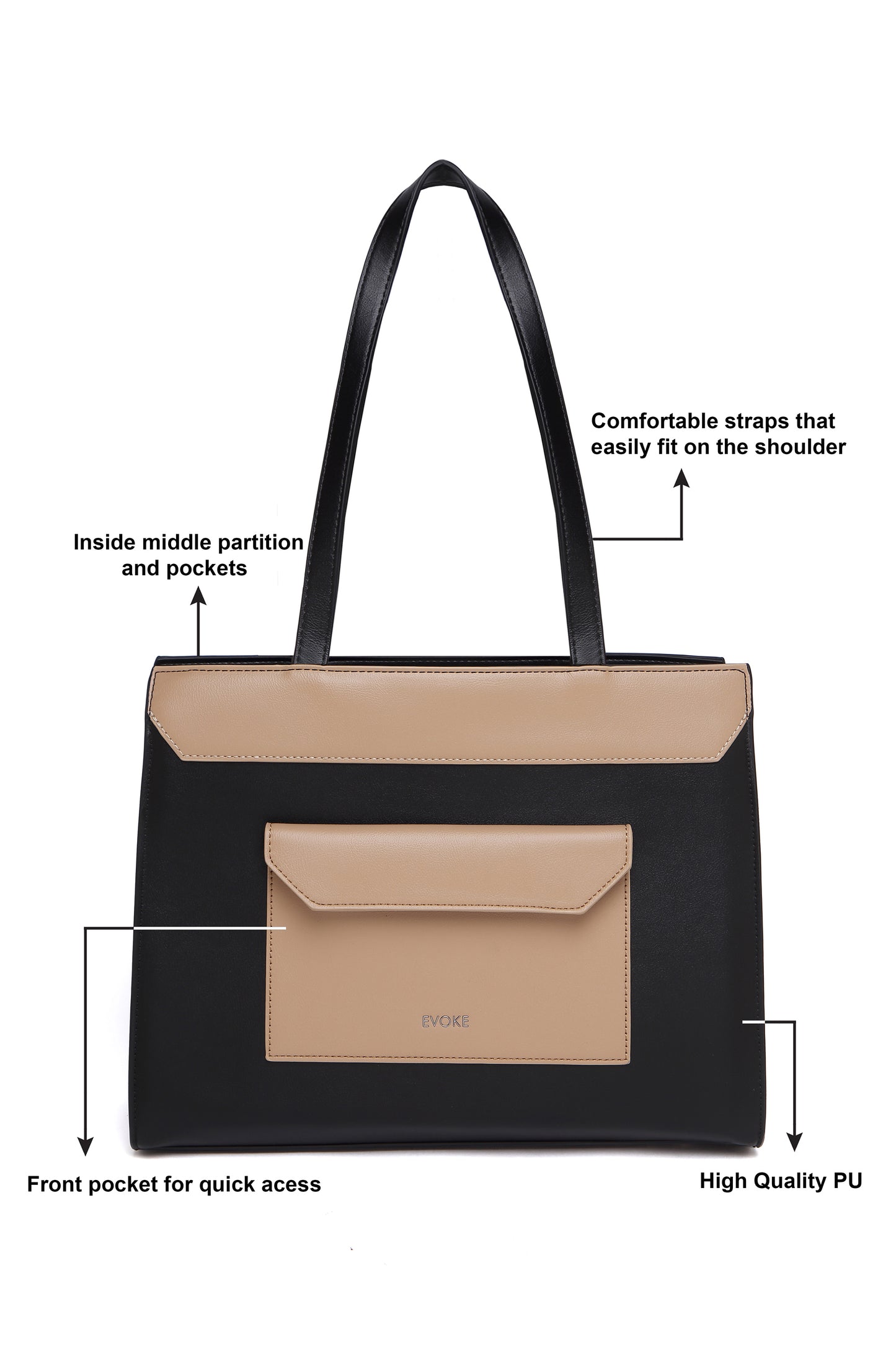 ELEVEN SHOULDER BAG 261 BLACK