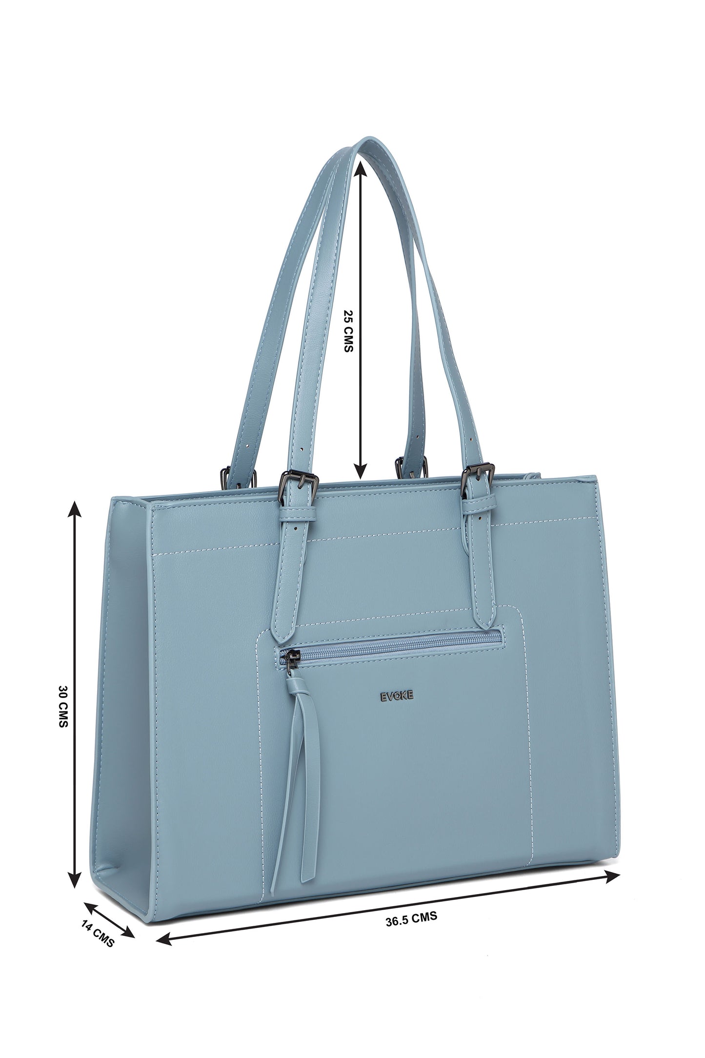 KRIS STRUCTURED SHOULDER BAG 274 POWDER BLUE