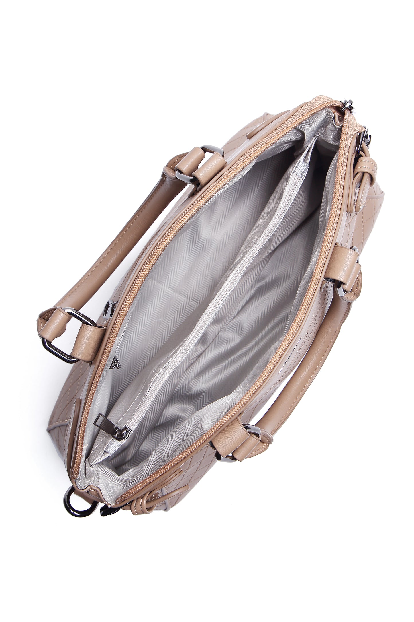 EVOKE LUXE DRAPE SATCHEL 293 FOREST GREEN