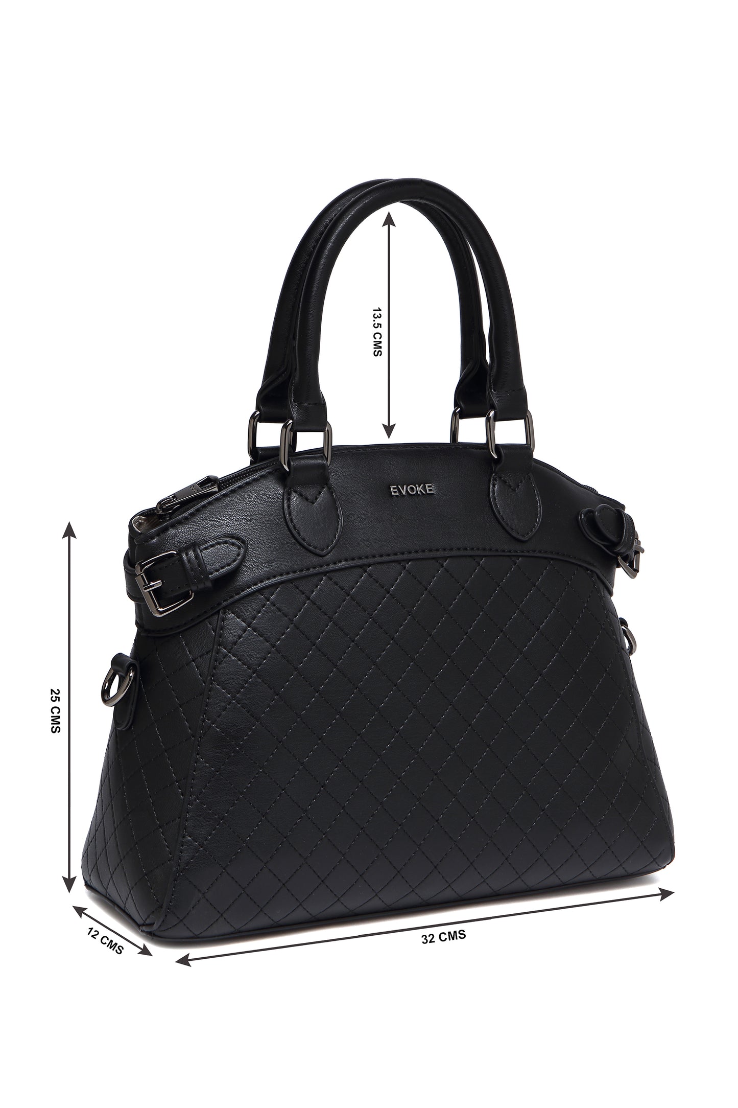 EVOKE LUXE DRAPE SATCHEL 293 FOREST GREEN