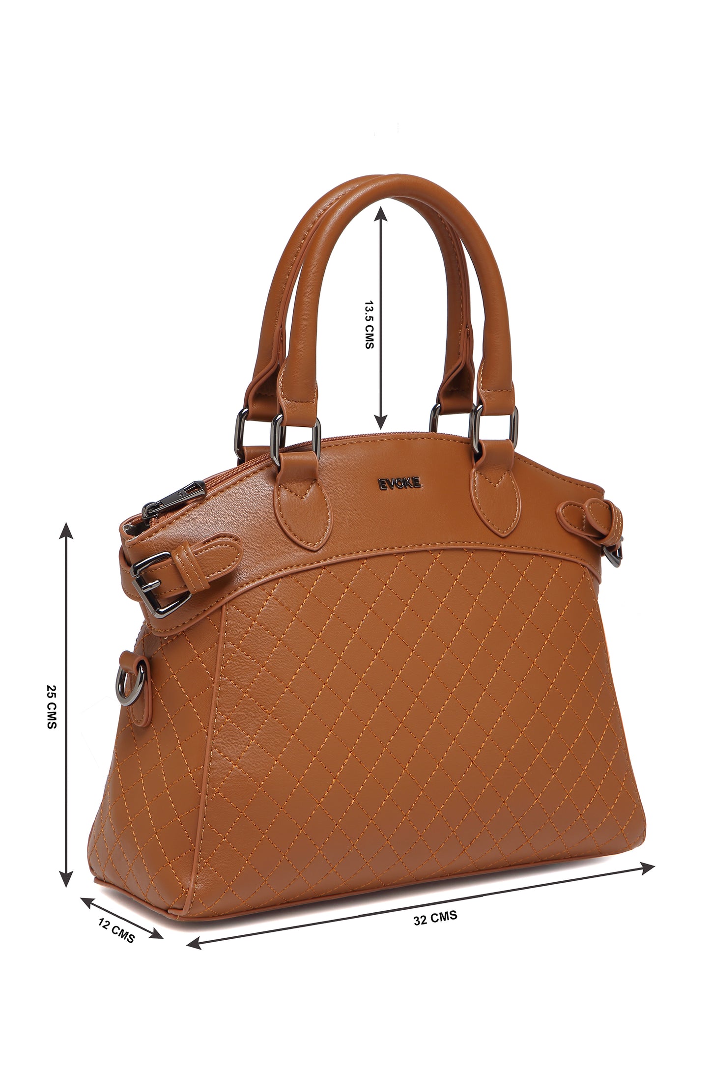 EVOKE LUXE DRAPE SATCHEL 293 FOREST GREEN