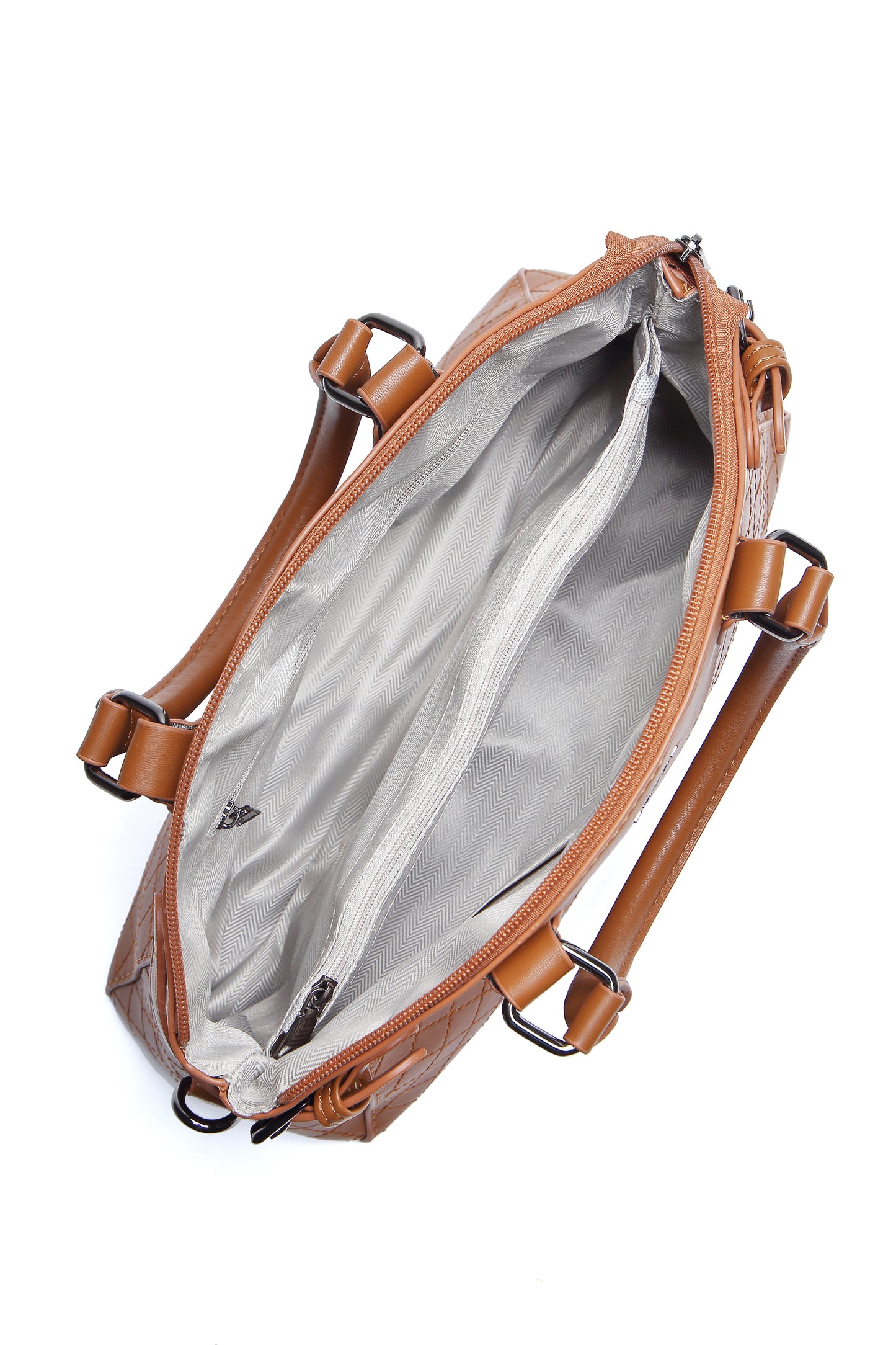 EVOKE LUXE DRAPE SATCHEL 293 FOREST GREEN