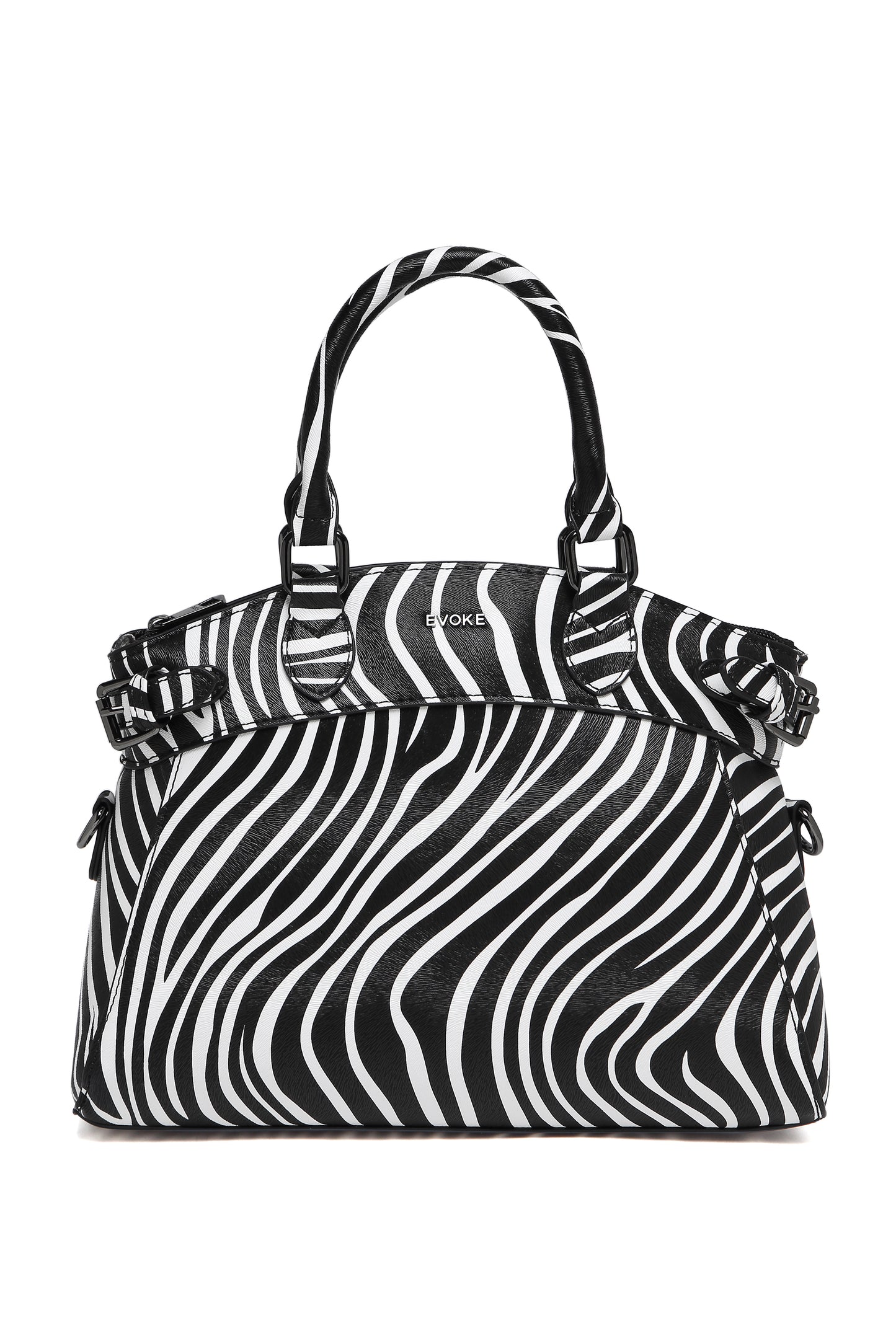 EVOKE LUXE DRAPE SATCHEL 293 FOREST GREEN