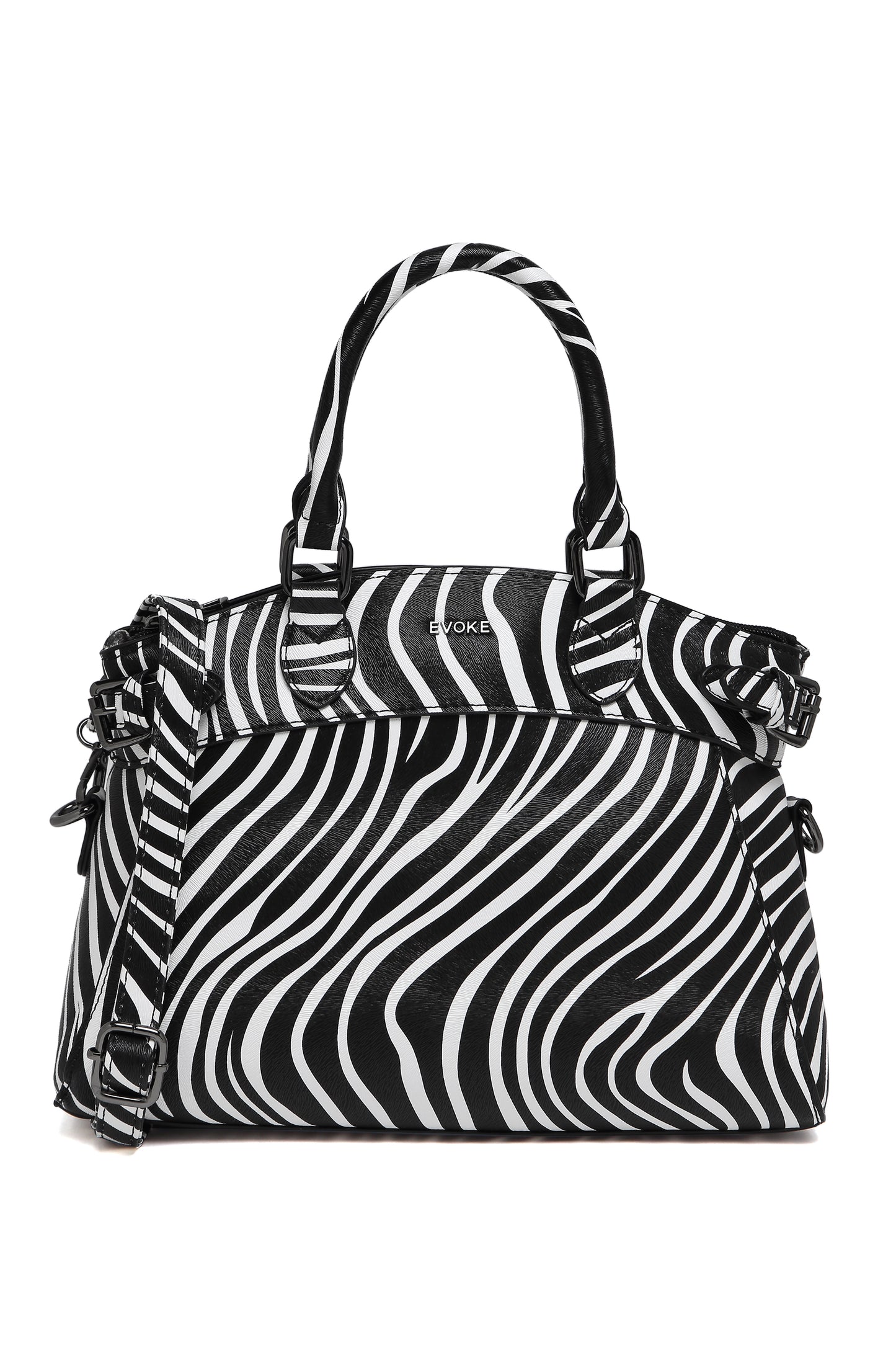 EVOKE LUXE DRAPE SATCHEL 293 FOREST GREEN
