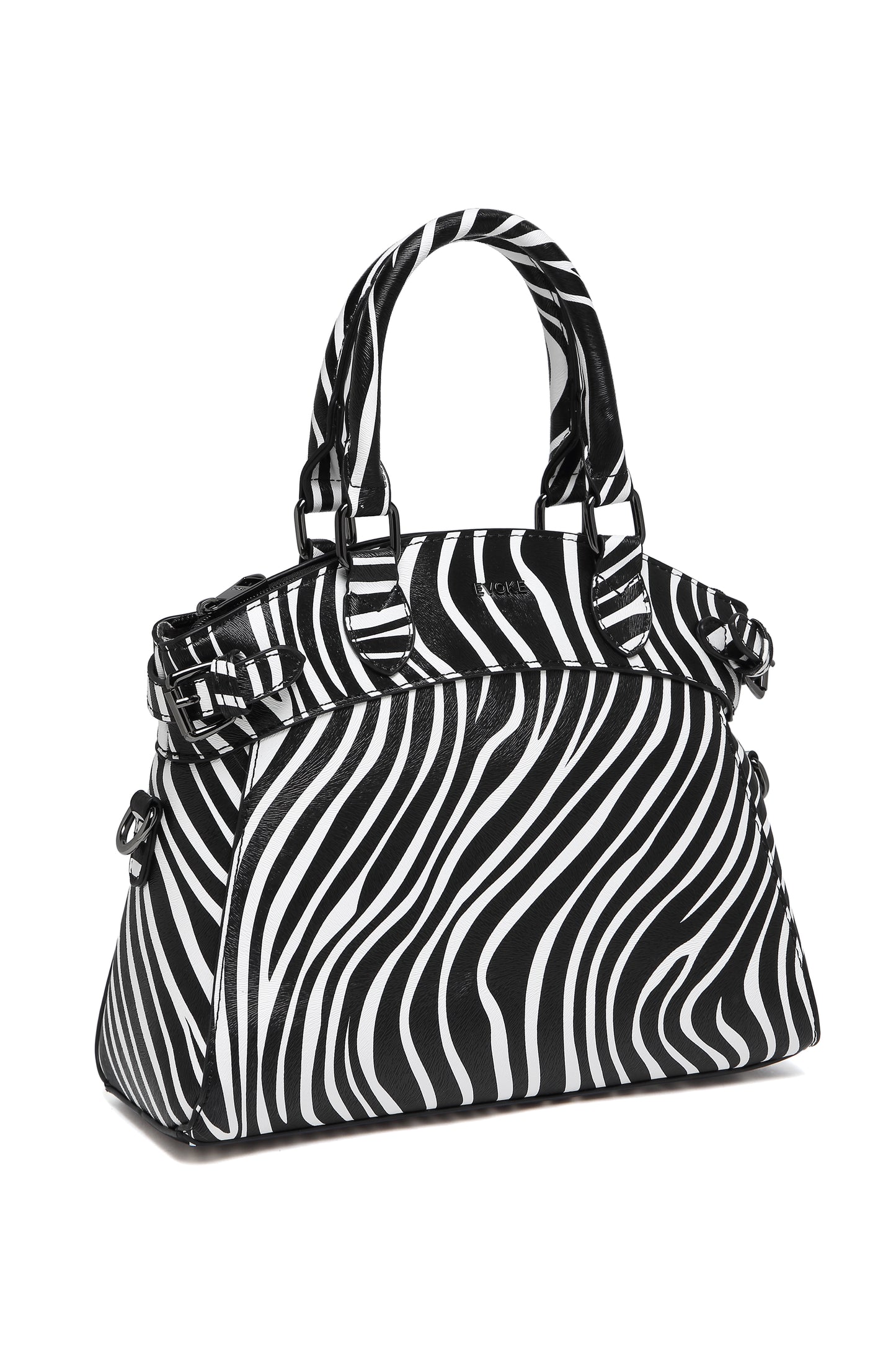 EVOKE LUXE DRAPE SATCHEL 293 FOREST GREEN