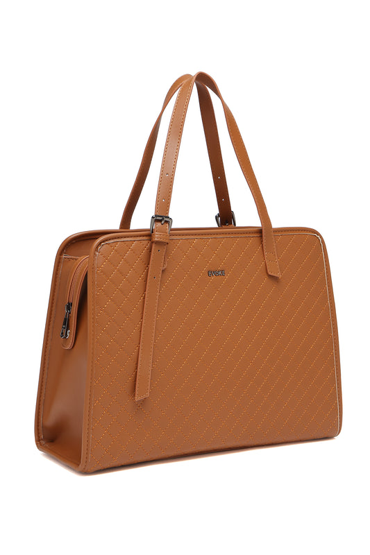 EVOKE METRO MODE TOTE 294 NATURAL TAN