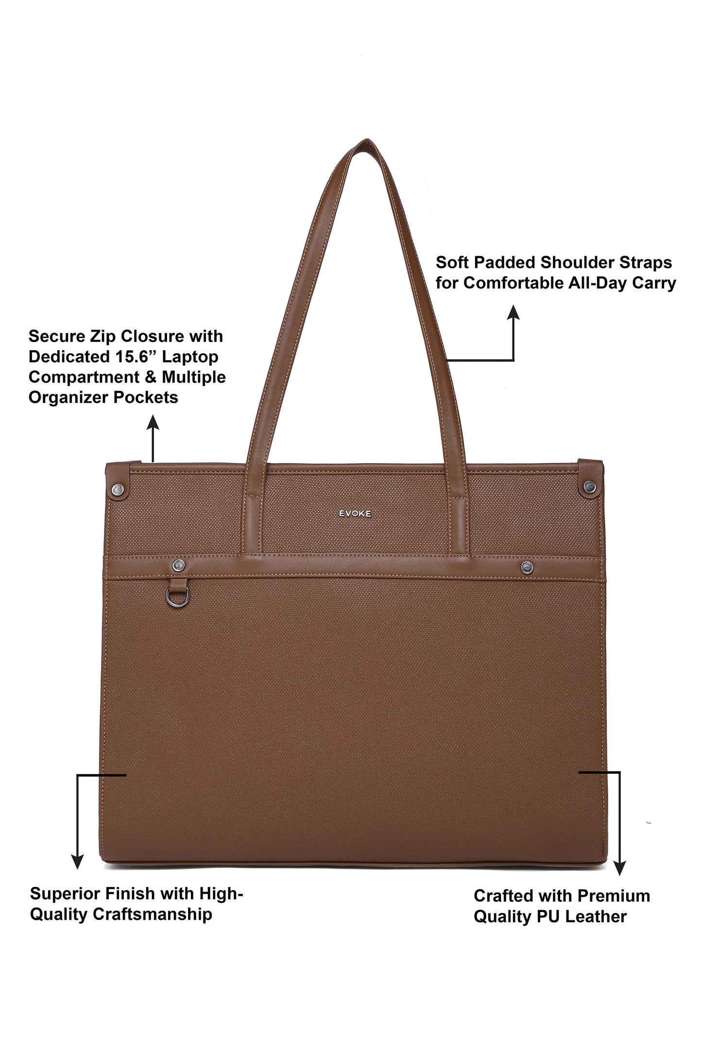 Evoke Grace Tote 231-1 Obsidian Black