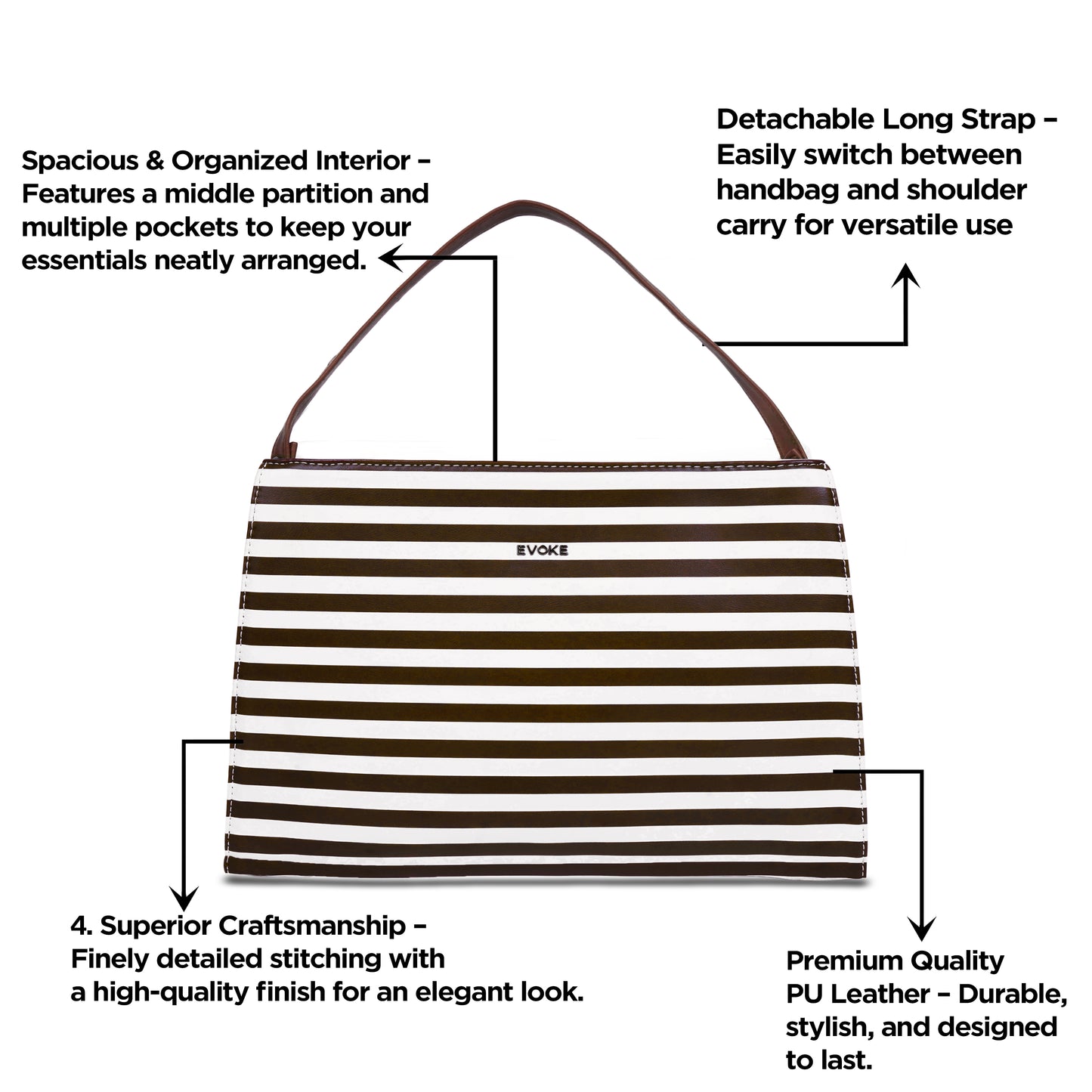 Evoke Zebra Chic 4005-1 - Black