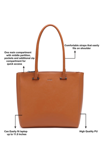 EVOKE SOLACE TOTE 186  KHAKI