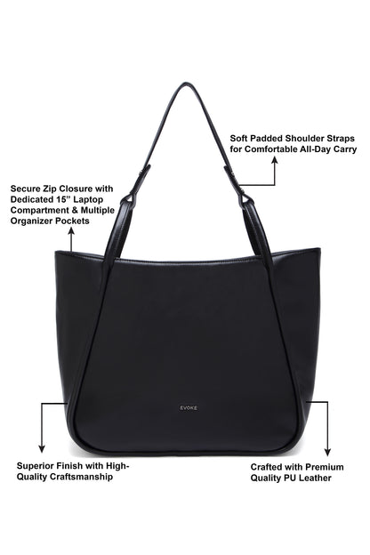 Evoke Elysian Tote 2183 Truffle Brown