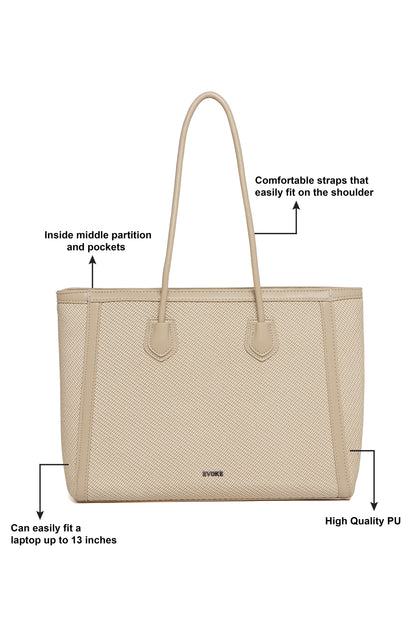 WANDER TOTE 235 CARAMEL BROWN COFFE