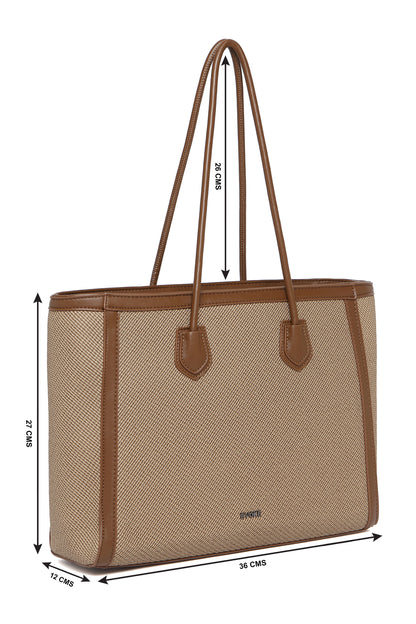 WANDER TOTE 235 CARAMEL BROWN COFFE
