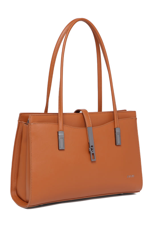 CLEO SHOULDER BAG AMBER RUST