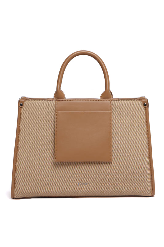 EVOKE URBANE LUXE TOTE – 246 MOCHA