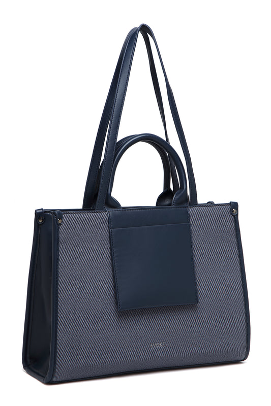 EVOKE URBANE LUXE TOTE – 246 NAVY