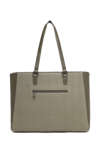 HYPE HUSTLE TOTE 253 FOREST GREEN