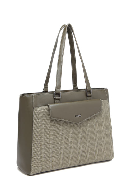 HYPE HUSTLE TOTE 253 FOREST GREEN