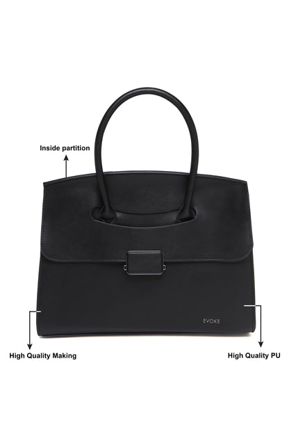 THE REGENT SATCHEL 258 BLACK