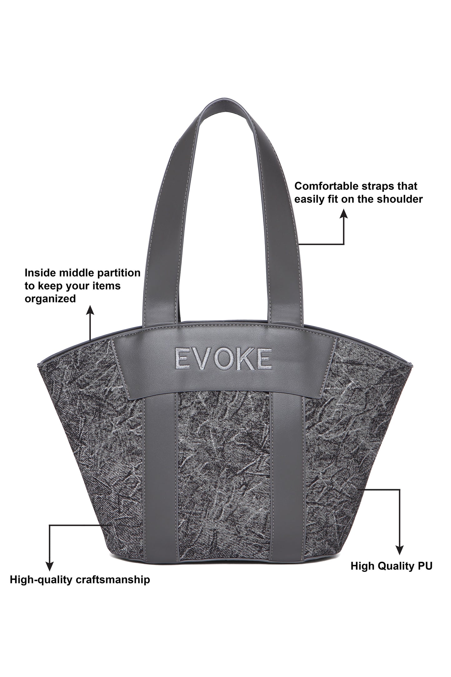 THE ARC STRUCTURED BAG 259 ASH BLACK