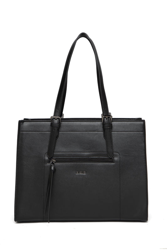 KRIS STRUCTURED SHOULDER BAG 274 OBSIDIAN BLACK
