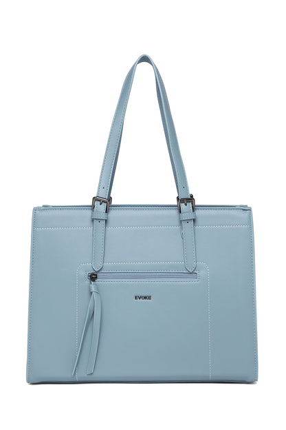 KRIS STRUCTURED SHOULDER BAG 274 POWDER BLUE