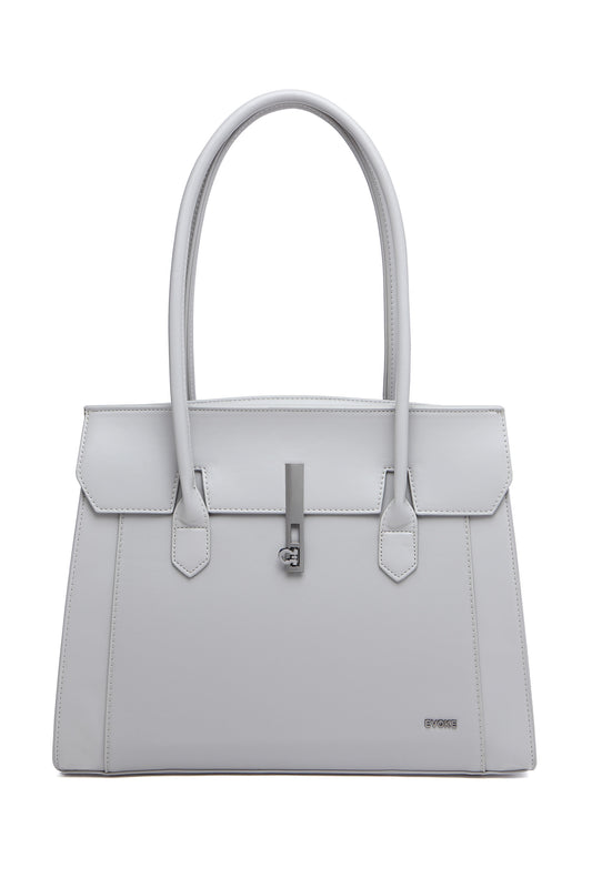 BLOSSOM STRUCTURED TOTE BAG 275 DOVE GRAY