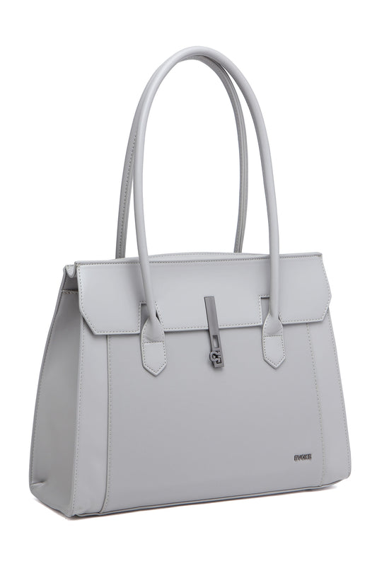 BLOSSOM STRUCTURED TOTE BAG 275 DOVE GRAY