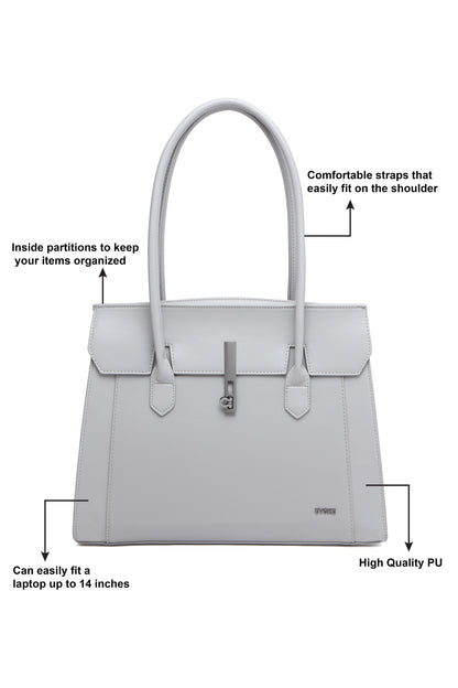 BLOSSOM STRUCTURED TOTE BAG 275 MINT GREEN