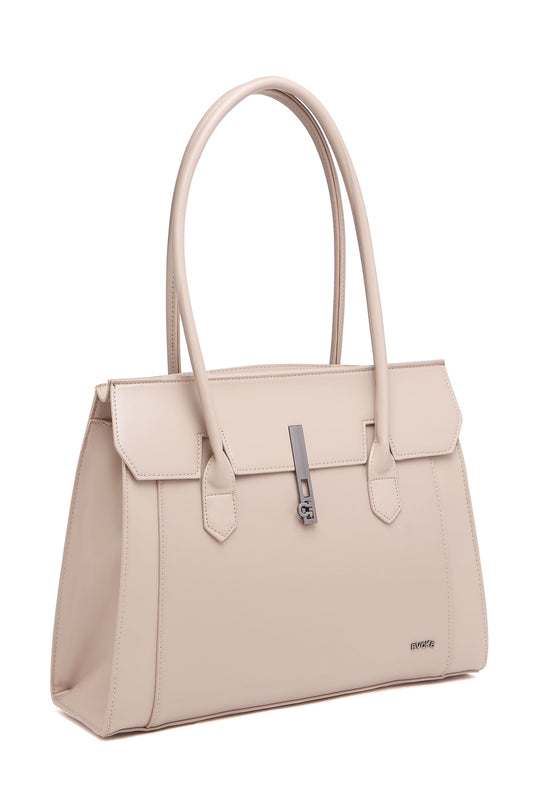BLOSSOM STRUCTURED TOTE BAG 275 APRICOT