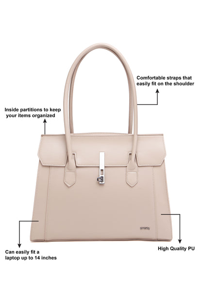 BLOSSOM STRUCTURED TOTE BAG 275 MINT GREEN