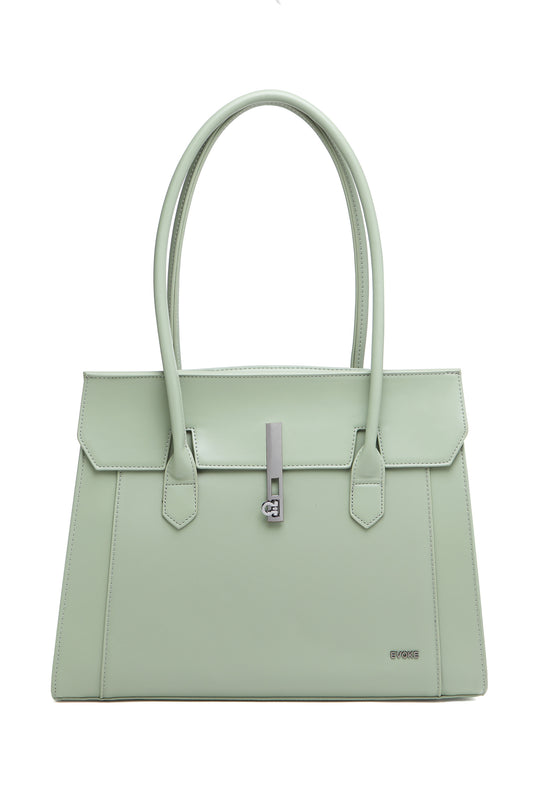 BLOSSOM STRUCTURED TOTE BAG 275 MINT GREEN