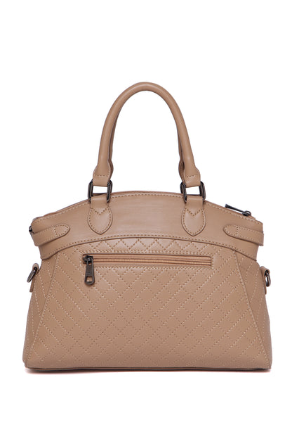 EVOKE LUXE DRAPE SATCHEL 293 BLACK