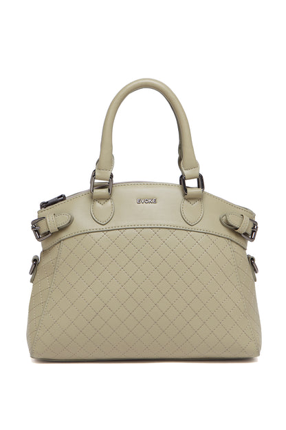 EVOKE LUXE DRAPE SATCHEL 293 BLACK