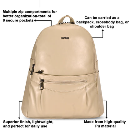 Evoke Muse Backpack 2125 - Caramel Rust