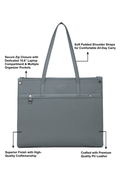 Evoke Grace Tote 231-1 Obsidian Black