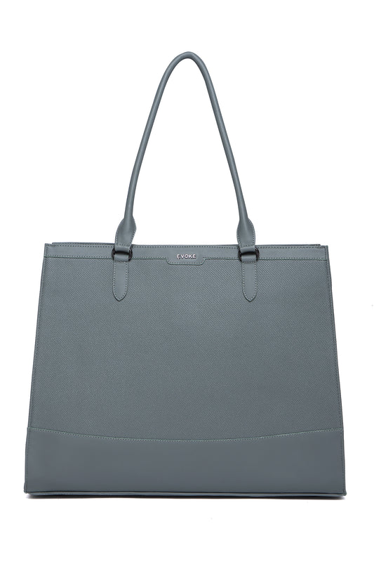 EVOKE NOIR LUXE TOTE - 2182 SLATE MIST