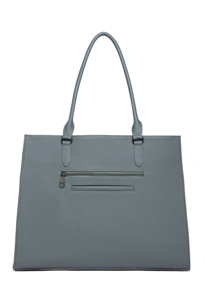 EVOKE NOIR LUXE TOTE - 2182 MOCHA TAN