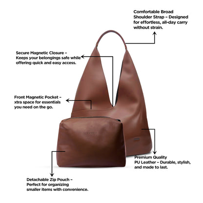 Evoke V-Cut Tote 2093 - Dovewing Gray