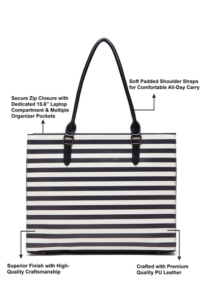 City Stripe Carryall 2136 - Green